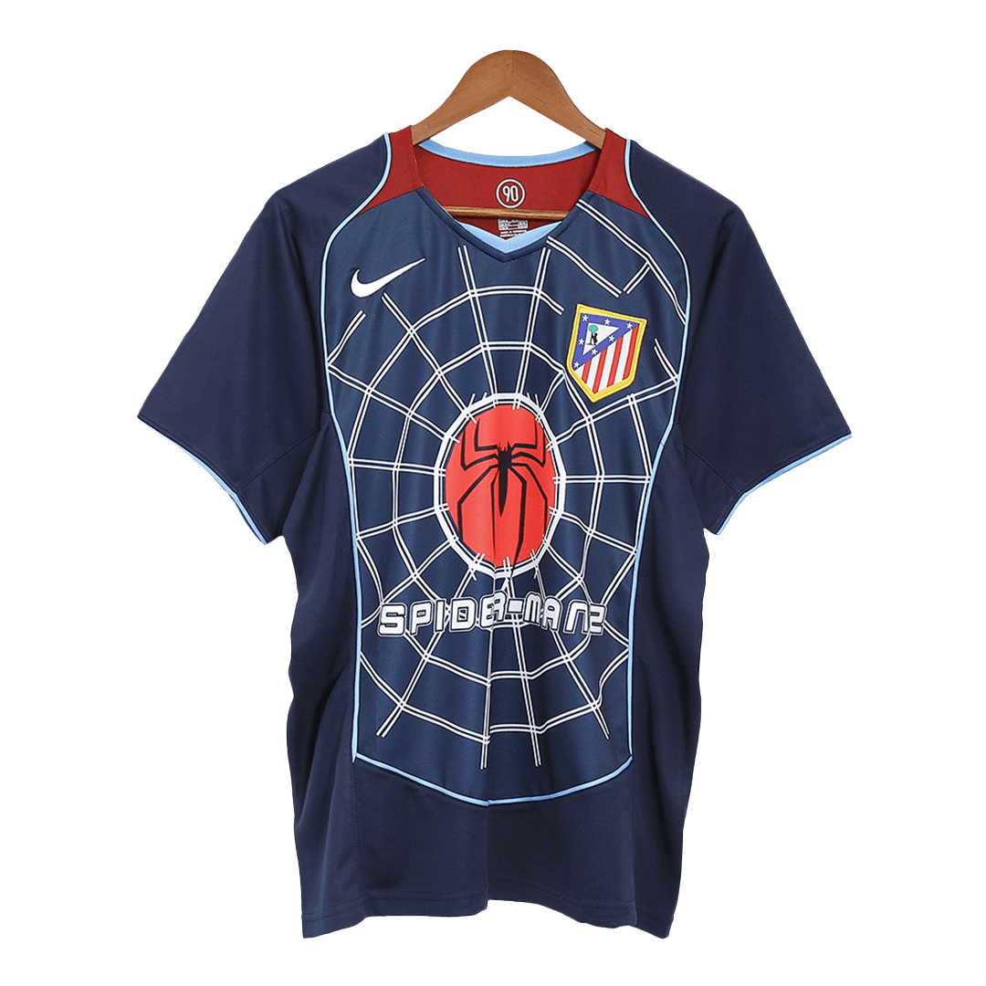 Retro 2004/05 Atletico Madrid Away Football Shirt