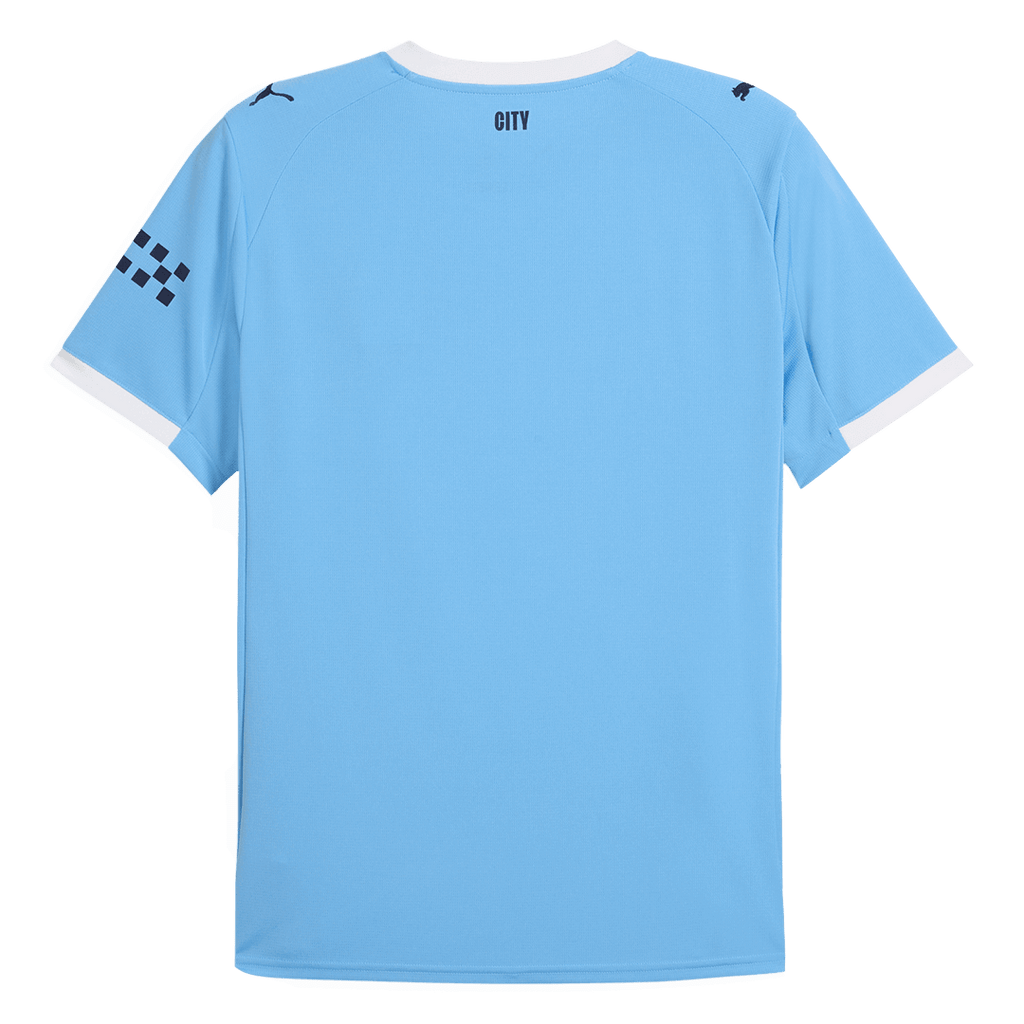 Manchester City Home Football Shirt 2025/26 Blue