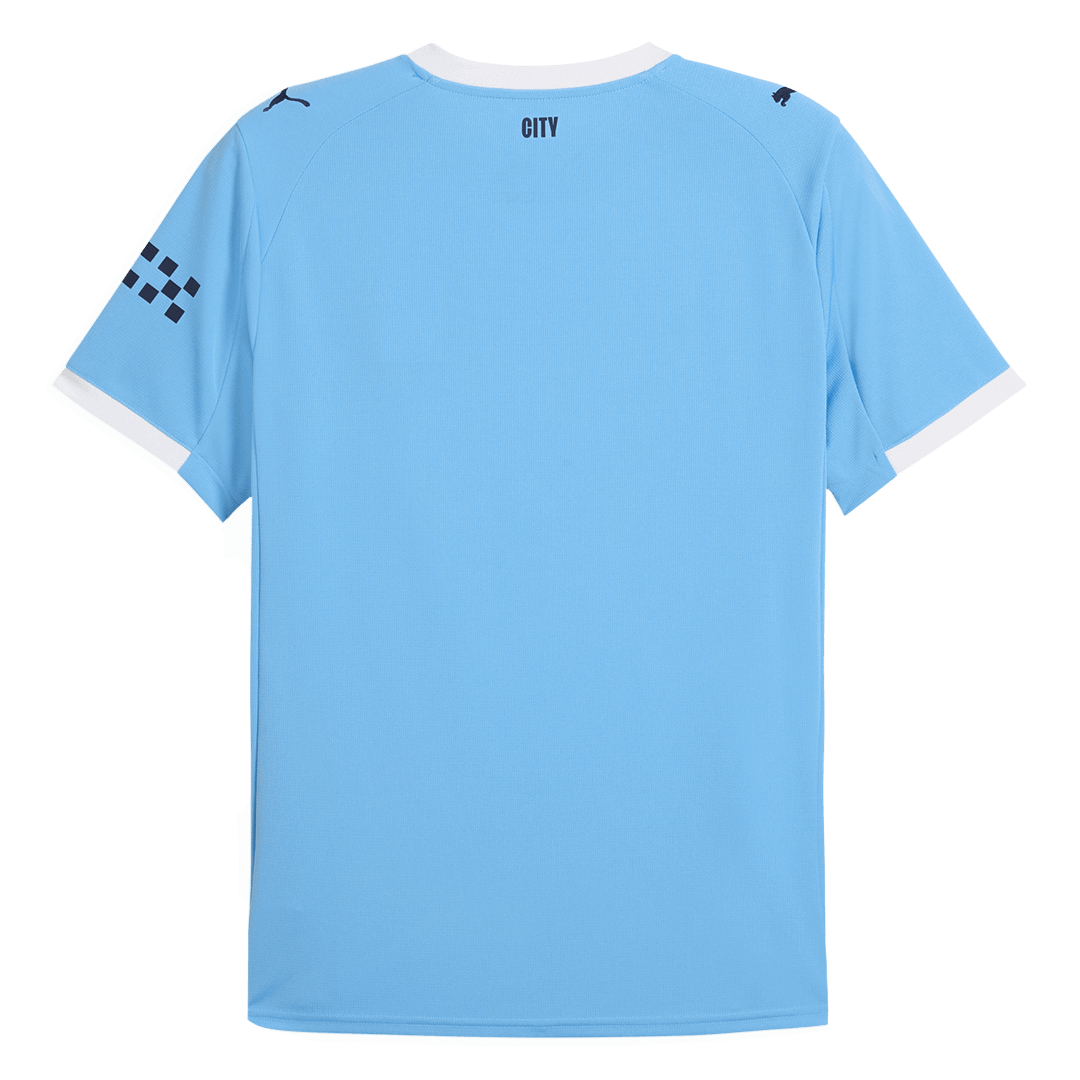 Manchester City Home Football Shirt 2025/26 Blue