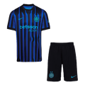 Inter Milan Home Football Shirt Kit(Jersey+Shorts) 2025/26 Blue&Black
