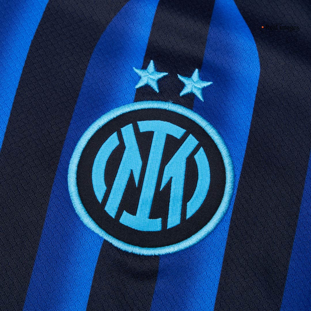 Inter Milan Home Football Shirt Kit(Jersey+Shorts) 2025/26 Blue&Black