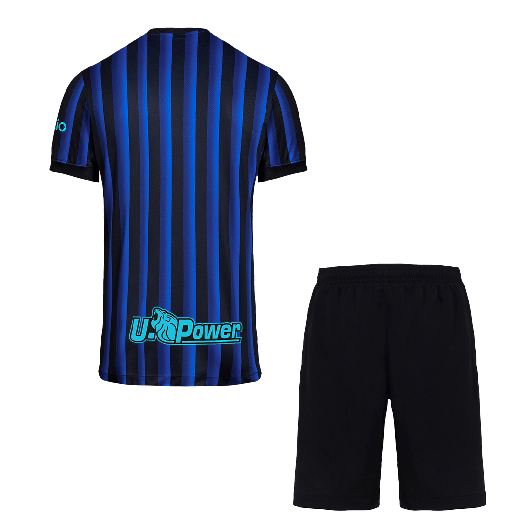 Inter Milan Home Football Shirt Kit(Jersey+Shorts) 2025/26 Blue&Black