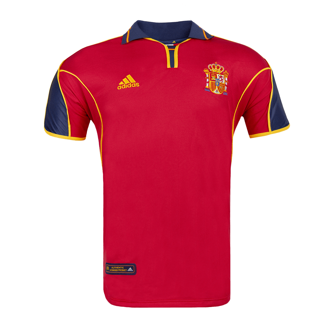 Retro 2000 Spain Home Football Shirt
