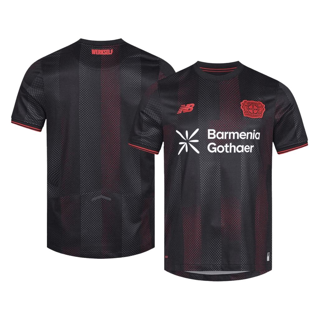 Bayer 04 Leverkusen Home Football Shirt 25/26 Black