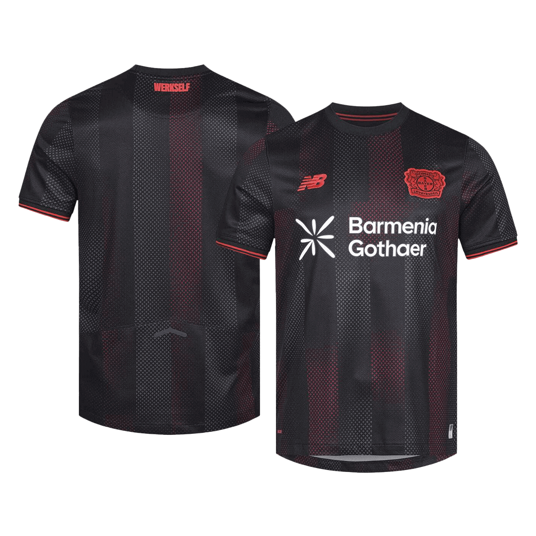 Bayer 04 Leverkusen Home Football Shirt 25/26 Black