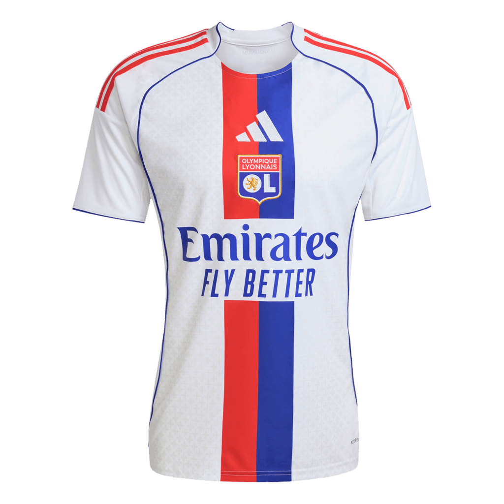 Olympique Lyonnais Home Football Shirt 25/26 White