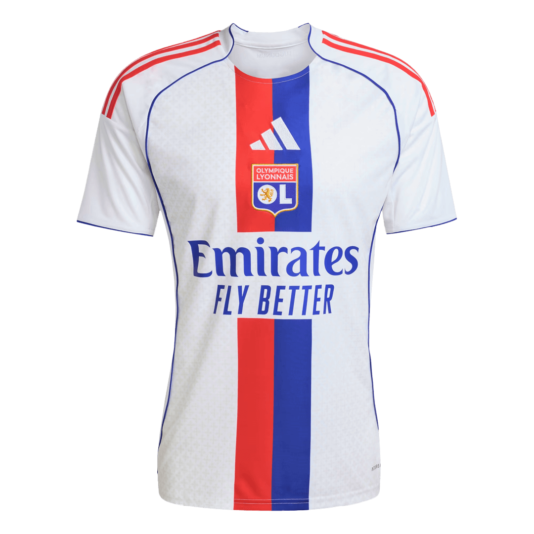 Olympique Lyonnais Home Football Shirt 25/26 White