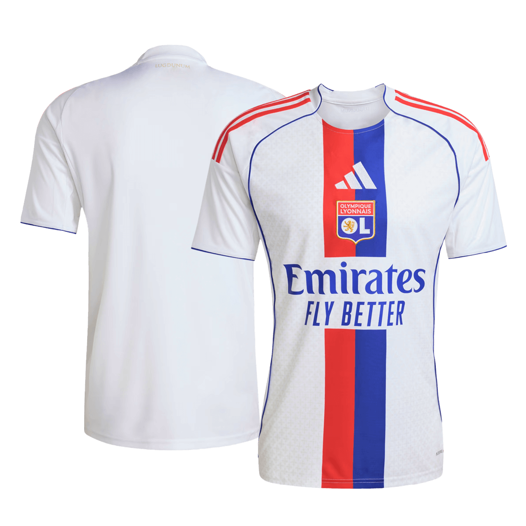 Olympique Lyonnais Home Football Shirt 25/26 White