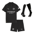 Kid's Manchester City Away Football Shirt Kit(Jersey+Shorts+Socks) 2025/26