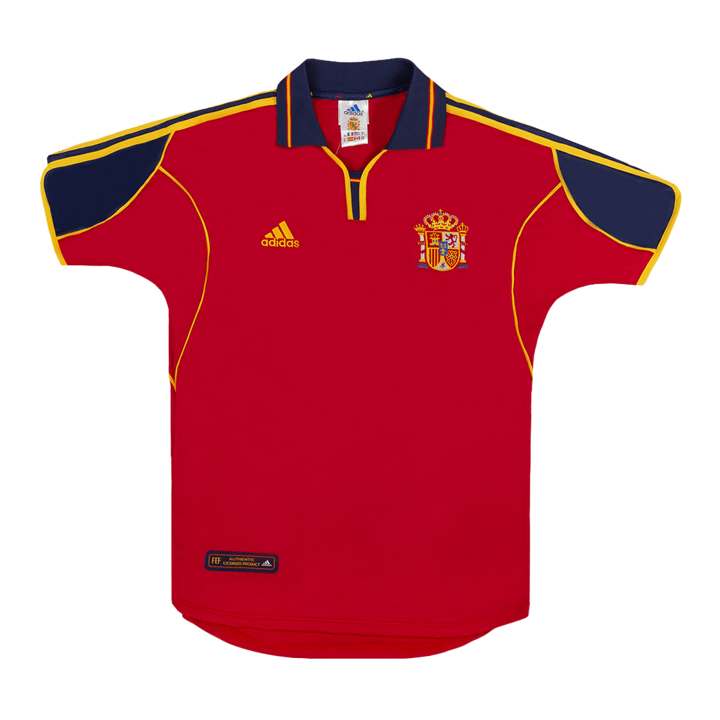 Retro 2000 Spain Home Football Shirt