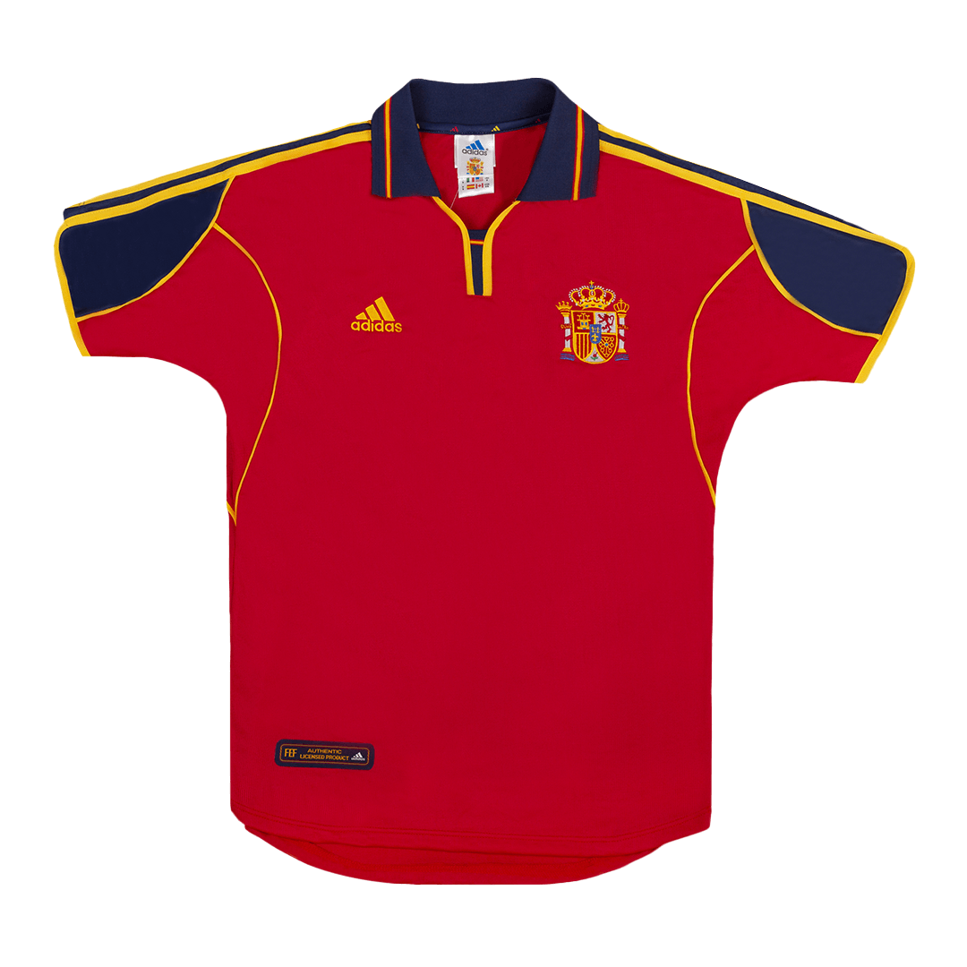 Retro 2000 Spain Home Football Shirt