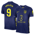 Player Version SØRLOTH #9 Atletico Madrid Away Soccer Jersey 2025/26