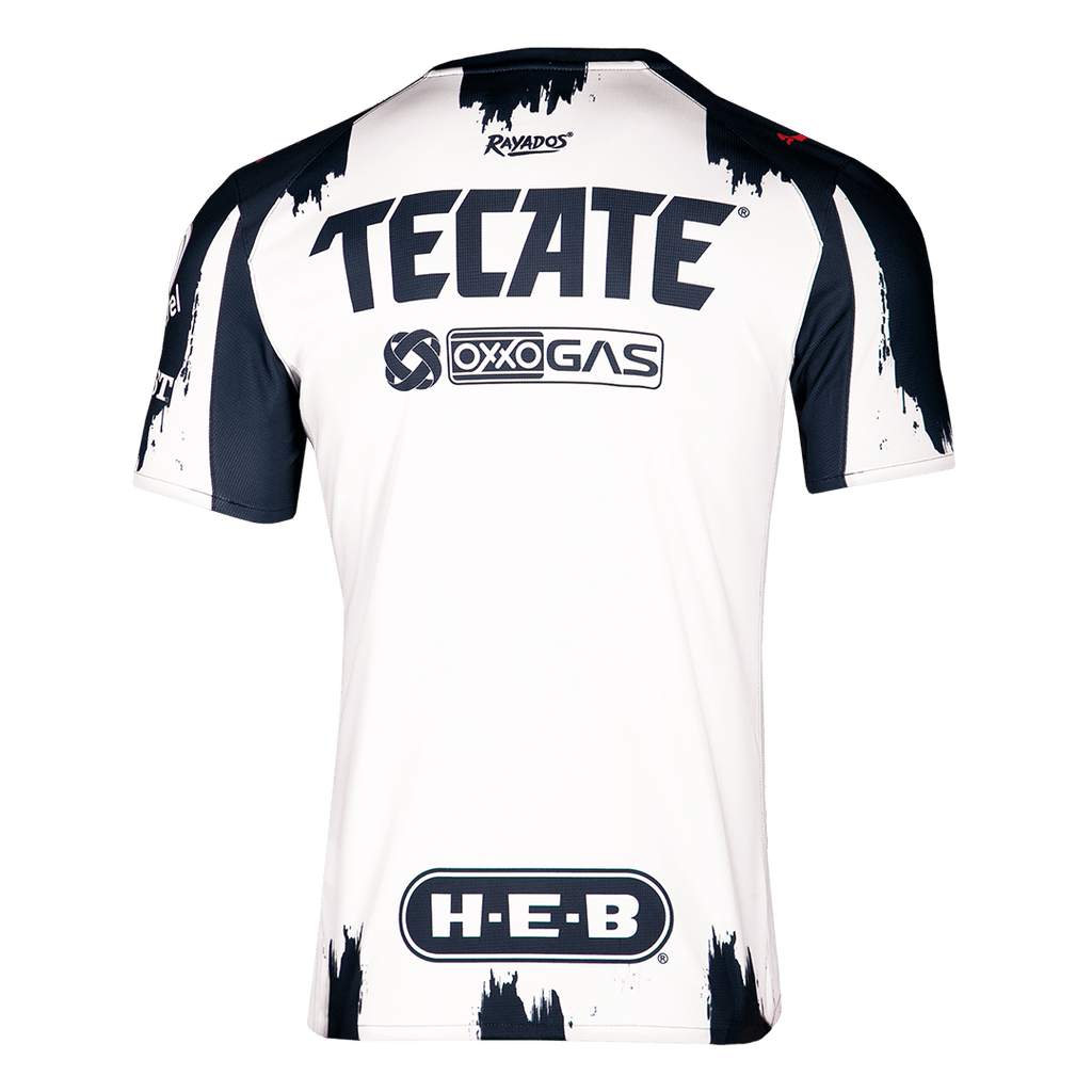 Monterrey Home Football Shirt 25/26 White&Navy