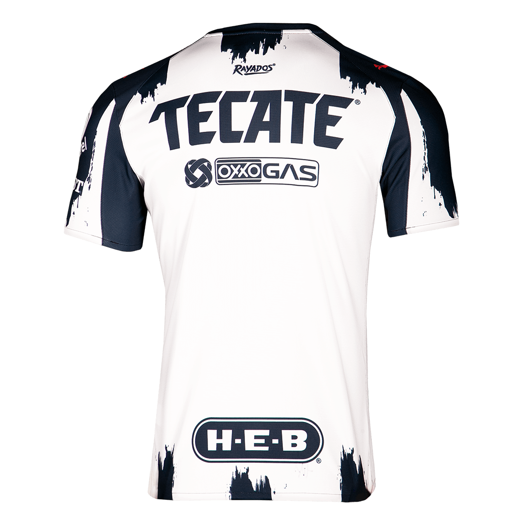 Monterrey Home Football Shirt 25/26 White&Navy