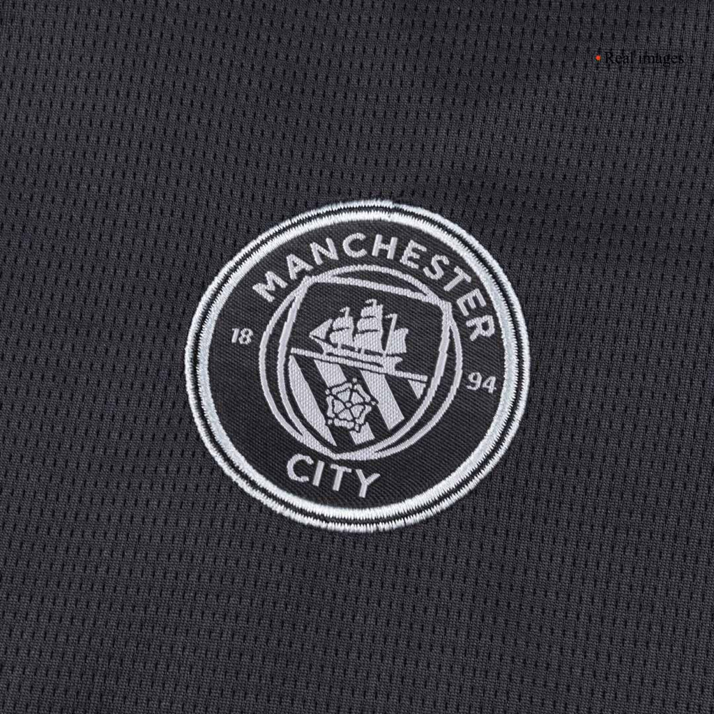 Kid's Manchester City Away Football Shirt Kit(Jersey+Shorts+Socks) 2025/26