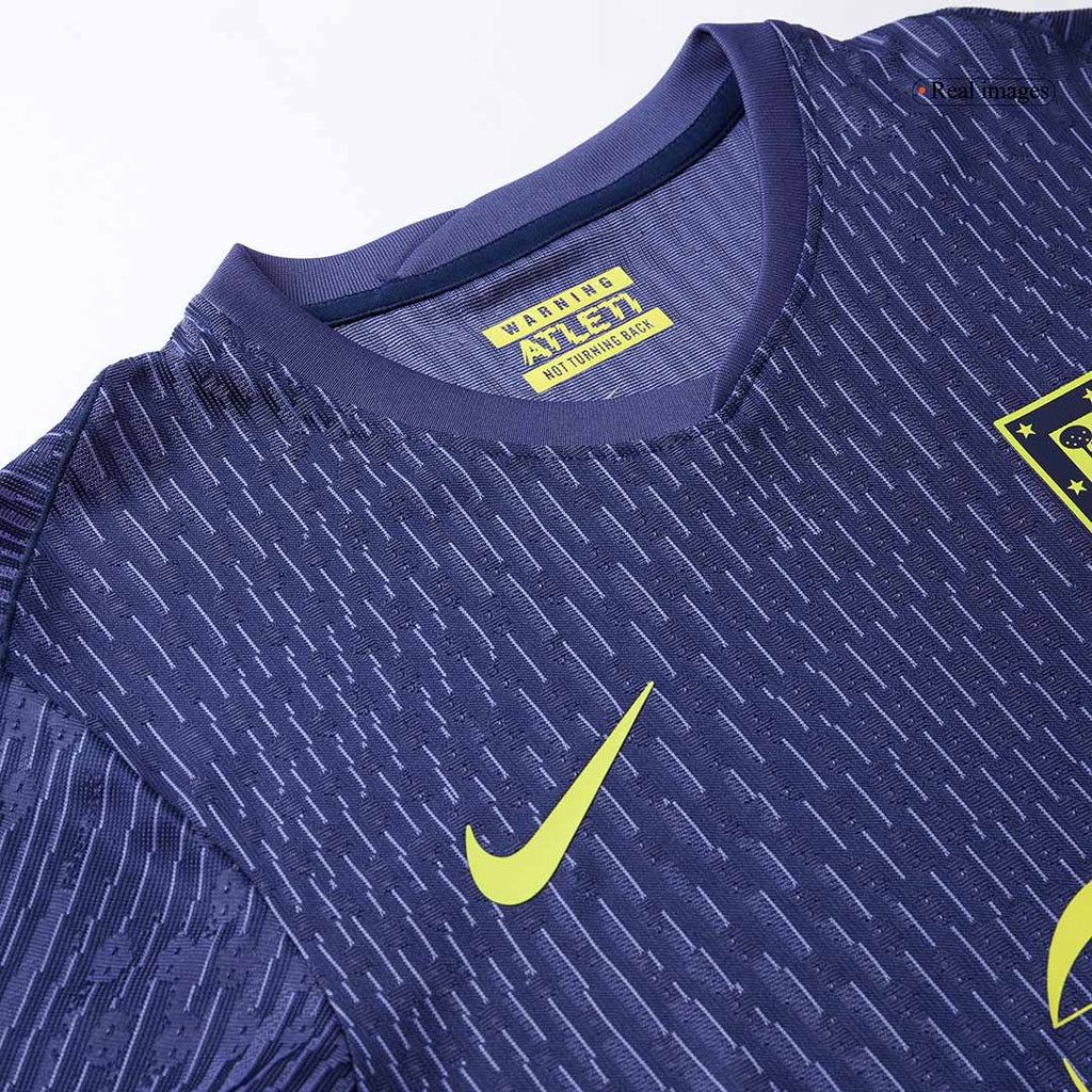 Player Version SØRLOTH #9 Atletico Madrid Away Soccer Jersey 2025/26