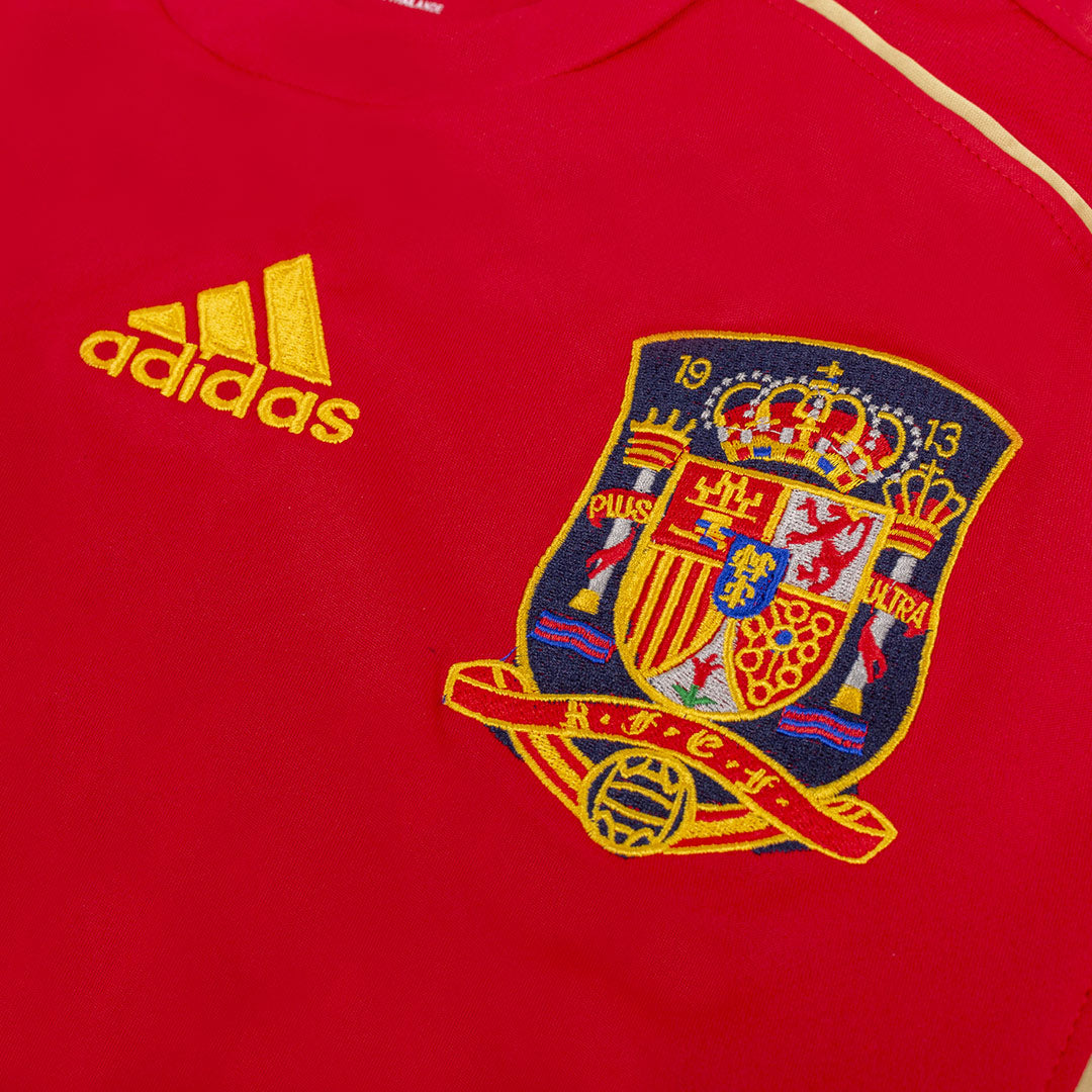 Retro 2008 Spain Home Football Shirt