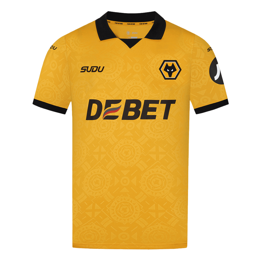 Wolves Home Football Shirt 2025/26 Yellow