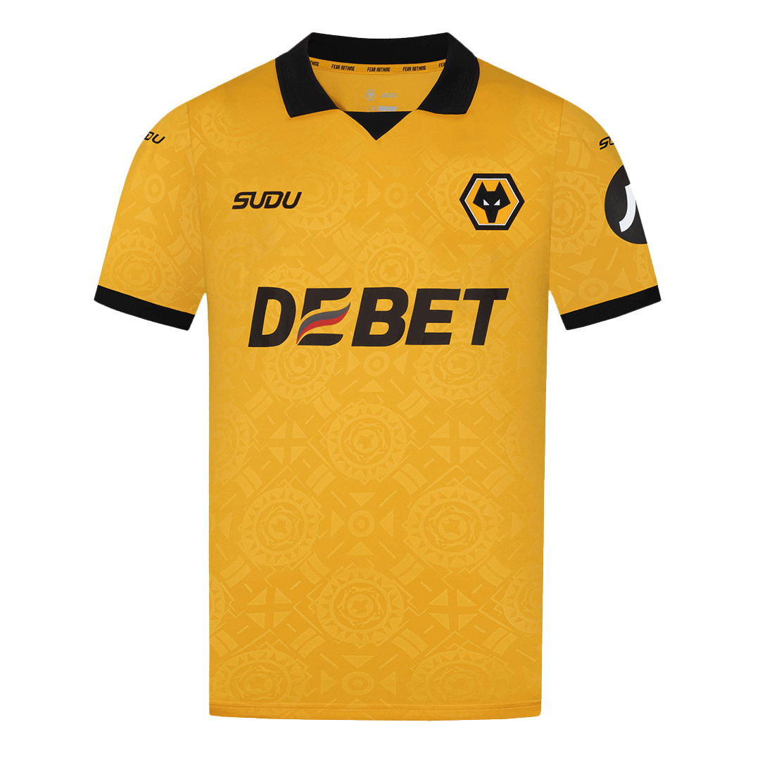 Wolves Home Football Shirt 2025/26 Yellow