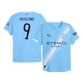 Player Version HAALAND #9 Manchester City Home Football Shirt 2025/26 Blue - Club World Cup