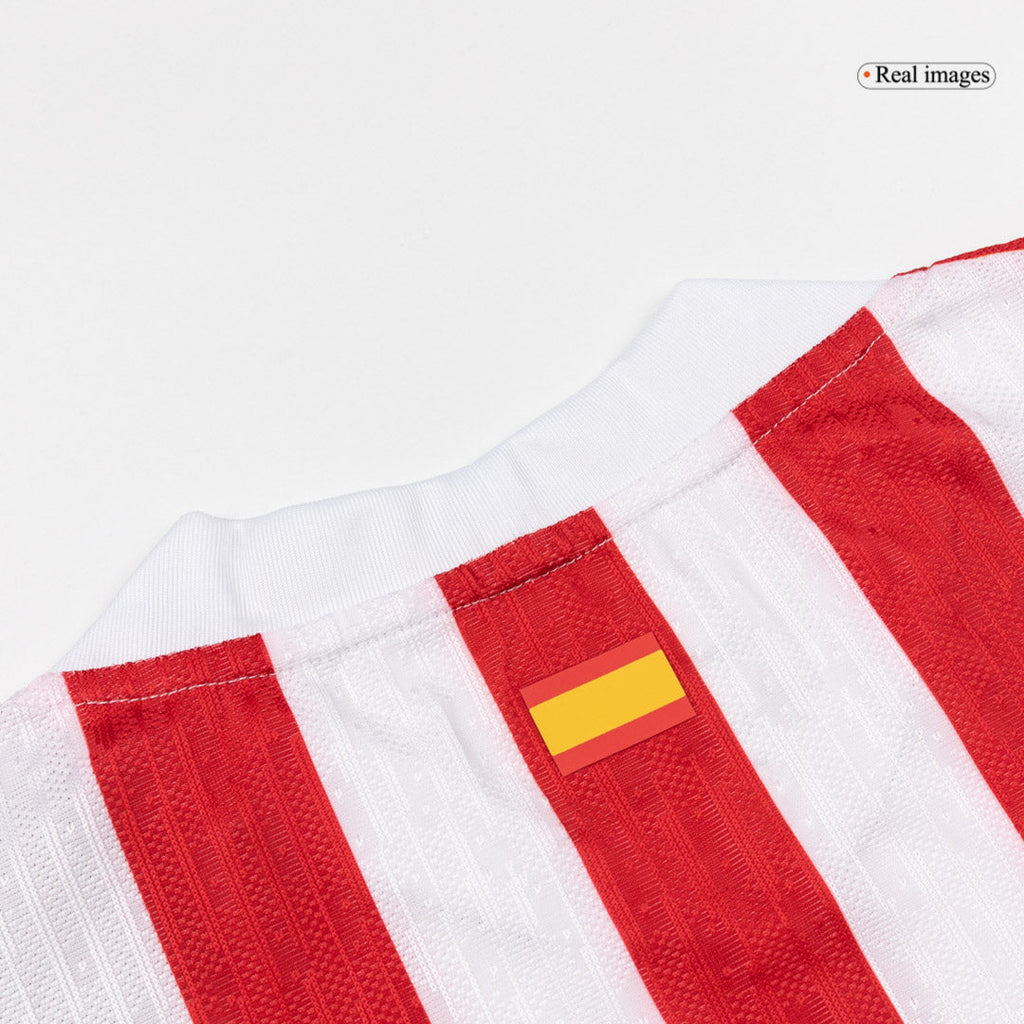 Player Version SØRLOTH #9 Atletico Madrid Home Soccer Jersey 2025/26