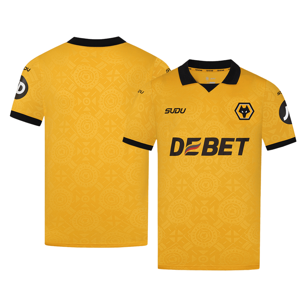Wolves Home Football Shirt 2025/26 Yellow
