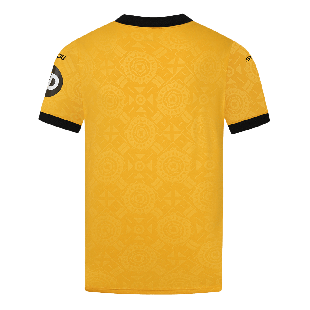 Wolves Home Football Shirt 2025/26 Yellow