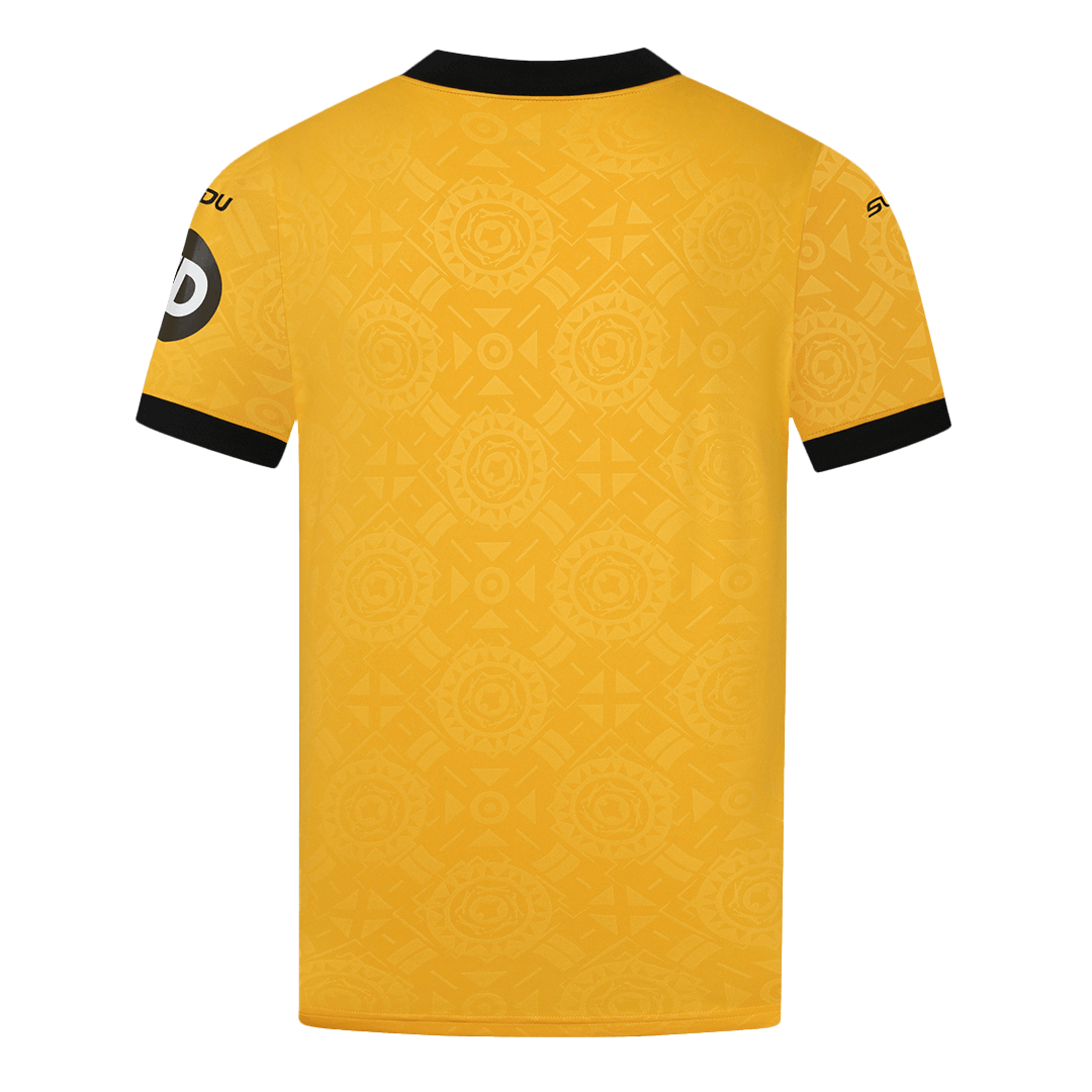 Wolves Home Football Shirt 2025/26 Yellow