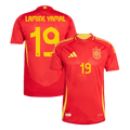 Player Version LAMINE YAMAL #19 Spain Home Football Shirt Euro 2024