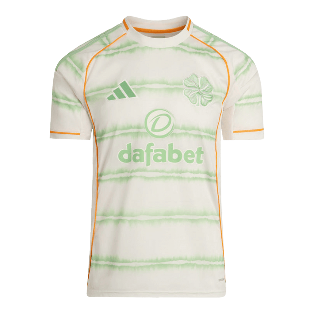 Celtic Third Away Football Shirt 2025/26 White