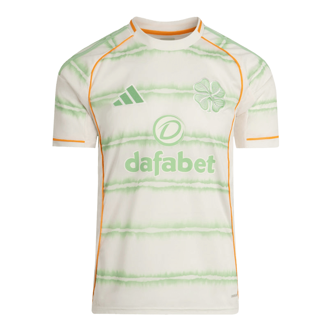 Celtic Third Away Football Shirt 2025/26 White