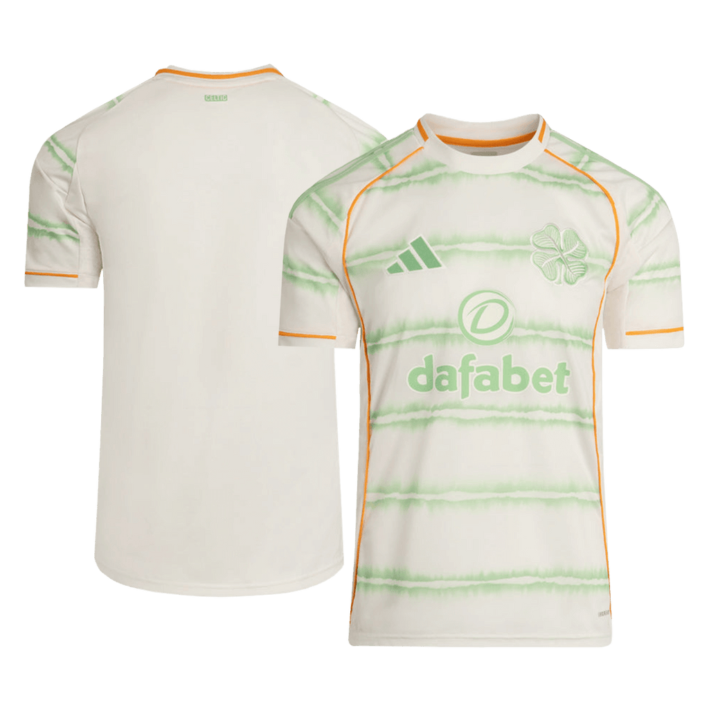 Celtic Third Away Football Shirt 2025/26 White