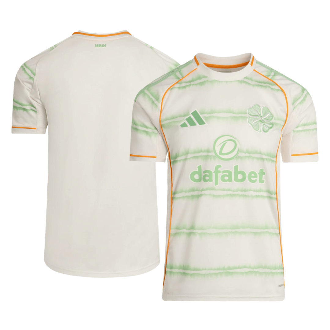 Celtic Third Away Football Shirt 2025/26 White