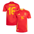 Player Version RODRIGO #16 Spain Home Football Shirt Euro 2024