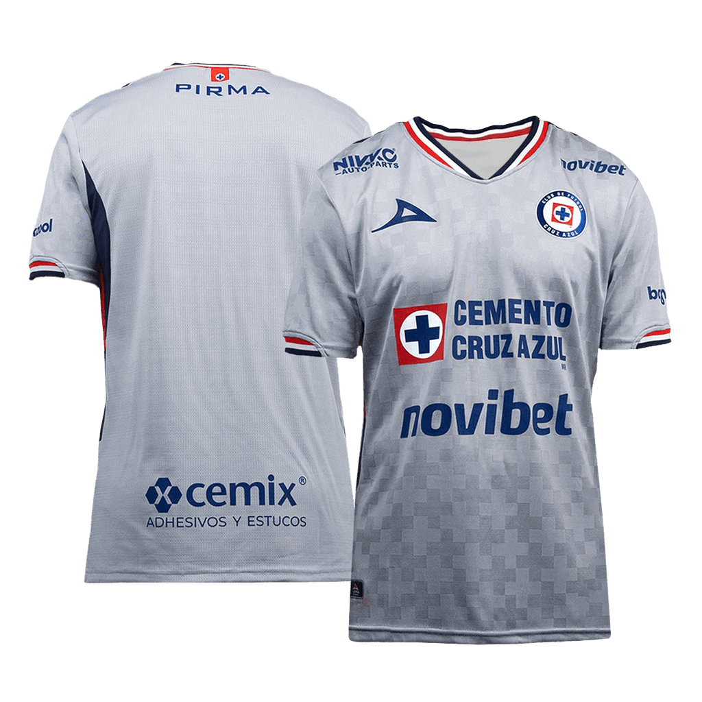 Cruz Azul Away Football Shirt 2025/26 Gray