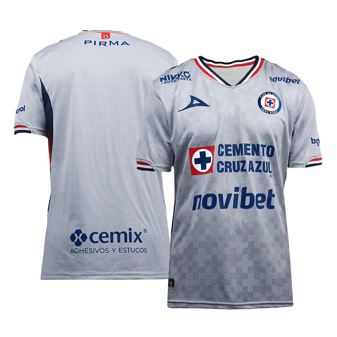 Cruz Azul Away Football Shirt 2025/26 Gray