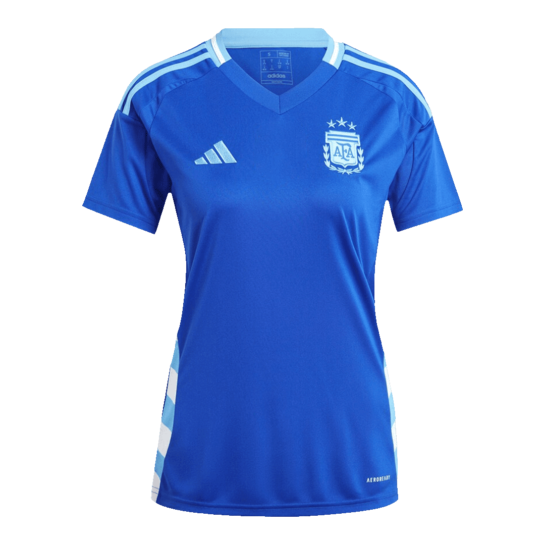 Women's Argentina Away Football Shirt Copa America 2024