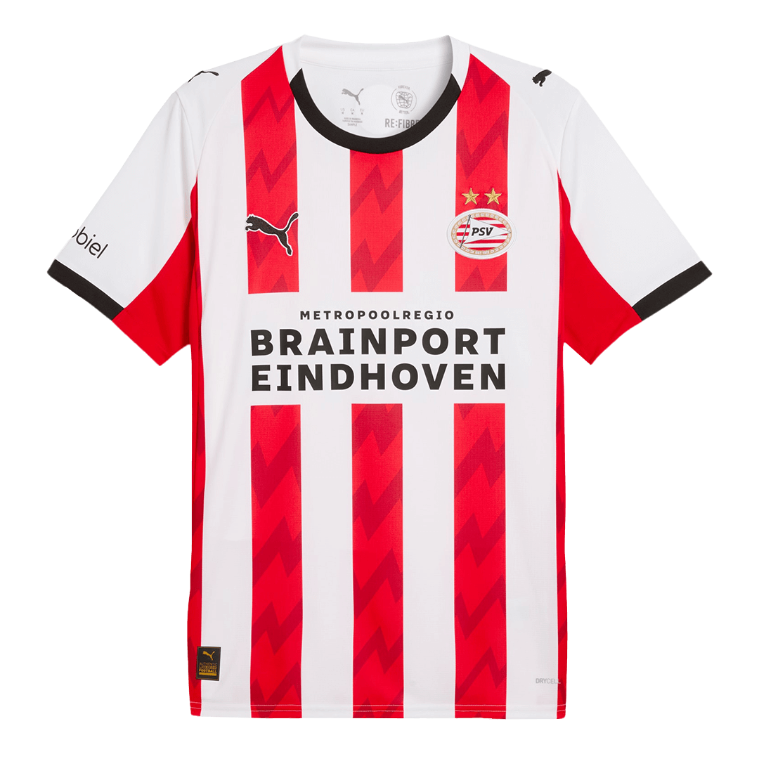 PSV Eindhoven Home Football Shirt 25/26 Red&White