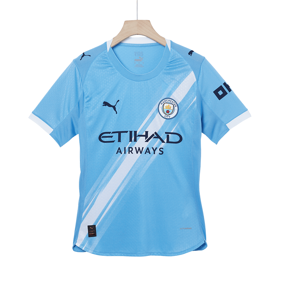 Player Version HAALAND #9 Manchester City Home Football Shirt 2025/26 Blue - Club World Cup