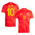OLMO #10 Spain Home Football Shirt Euro 2024