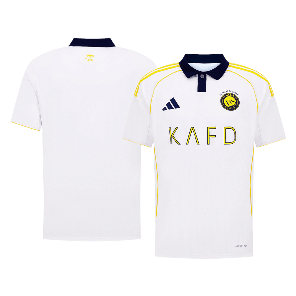 Al Nassr Third Away Football Shirt 2025/26 White