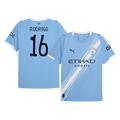 RODRIGO #16 Manchester City Home Football Shirt 2025/26 Blue - Club World Cup