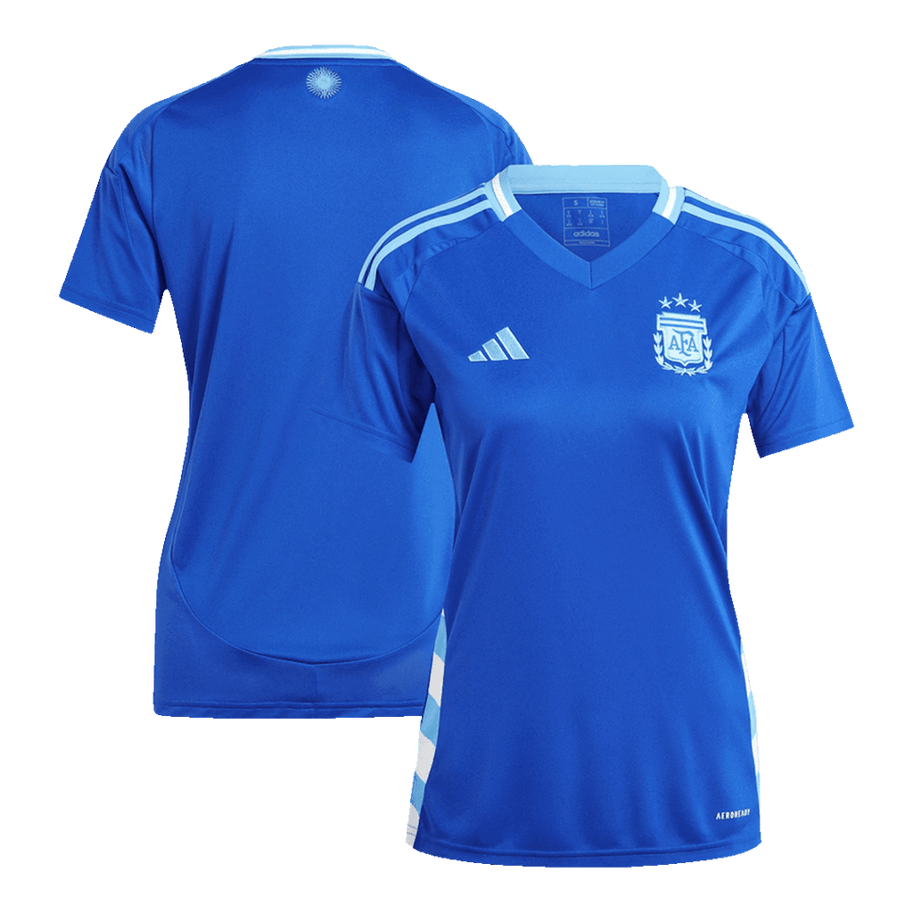 Women's Argentina Away Football Shirt Copa America 2024