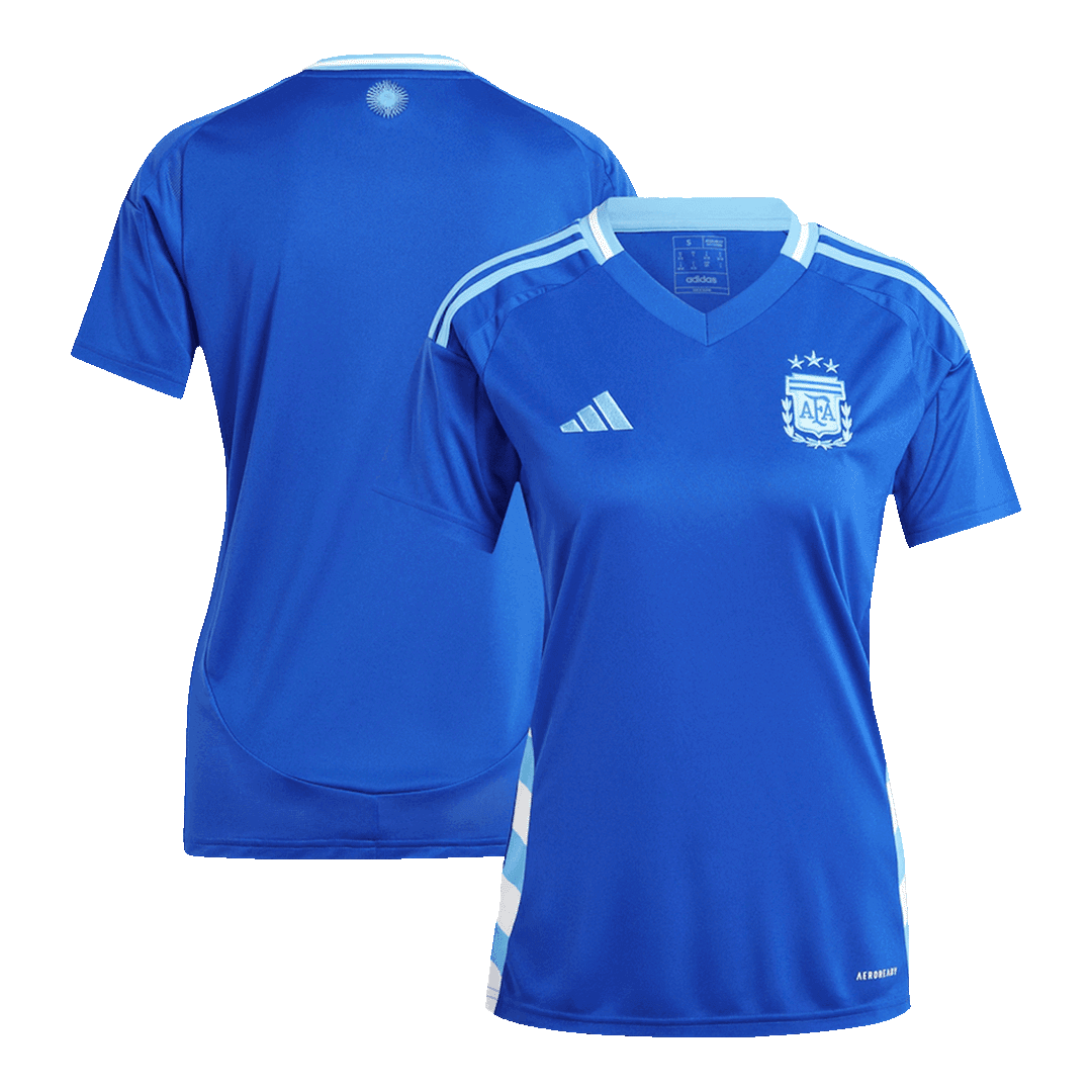 Women's Argentina Away Football Shirt Copa America 2024