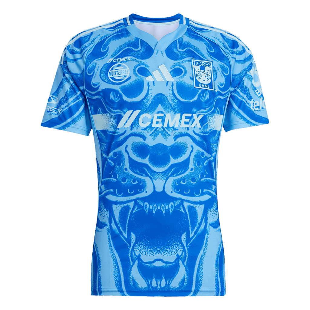 Tigres UANL Away Football Shirt 25/26 Blue