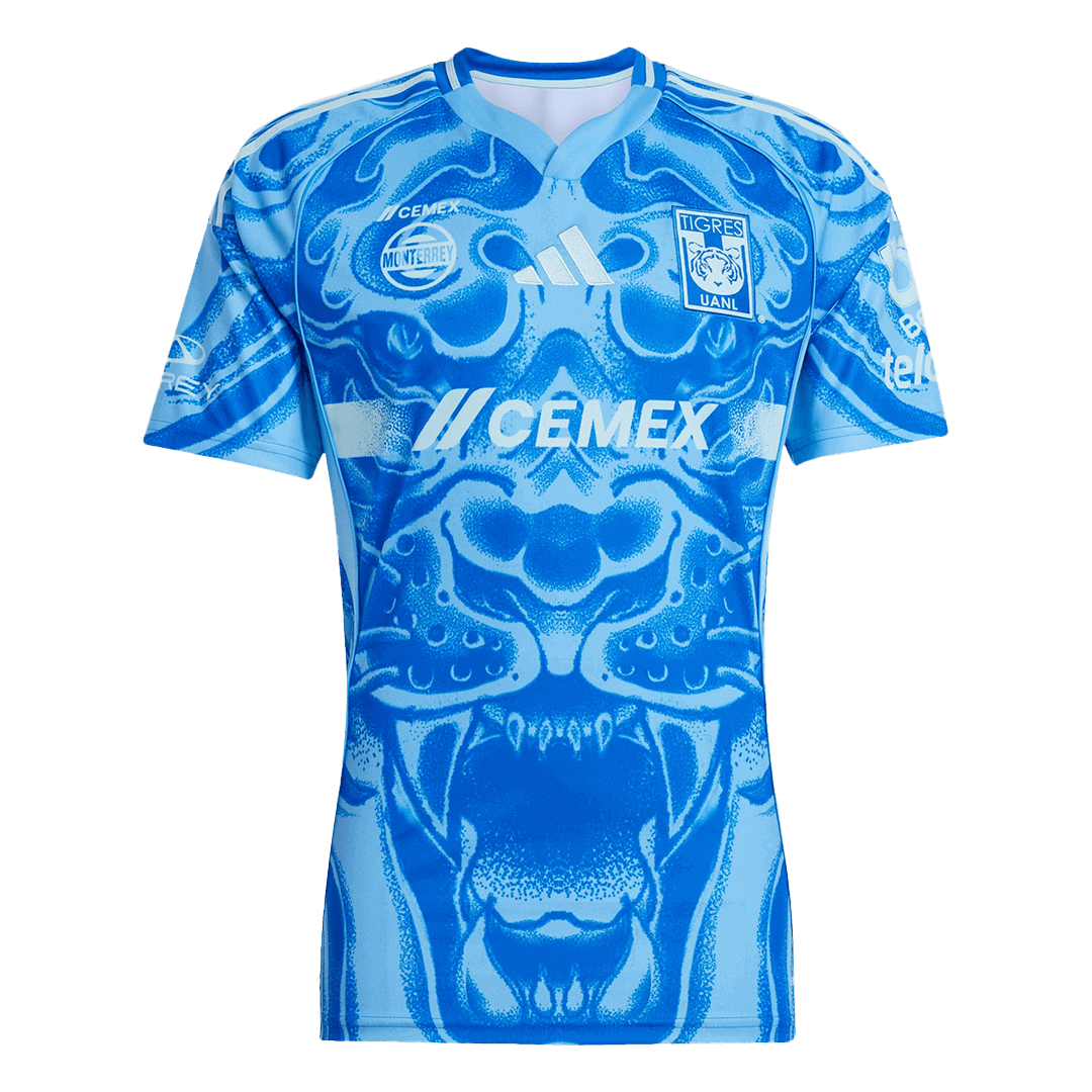 Tigres UANL Away Football Shirt 25/26 Blue