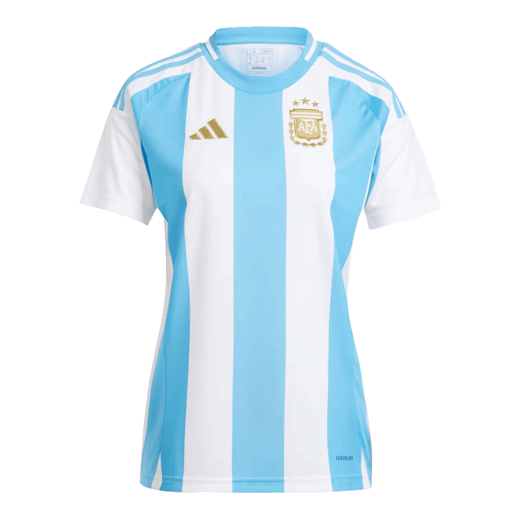 Women's Argentina Home Football Shirt Copa America 2024