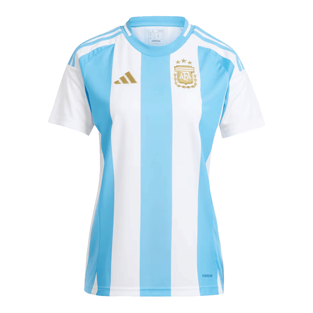 Women's Argentina Home Football Shirt Copa America 2024