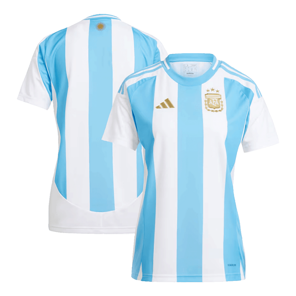 Women's Argentina Home Football Shirt Copa America 2024