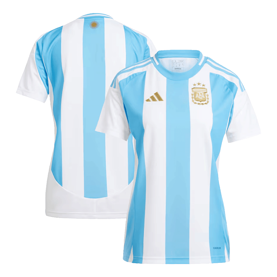 Women's Argentina Home Football Shirt Copa America 2024